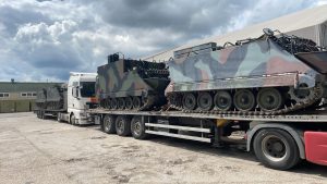 Lithuania Delivers M113 Demining APCs to Ukraine