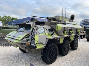 Rheinmetall presents new combat reconnaissance vehicle based on Fuchs Evolution APC