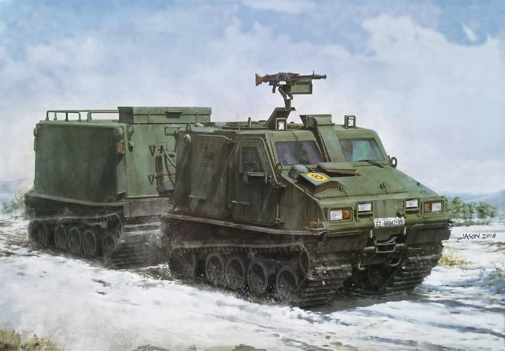 Малюнок Bandvagn 206S. Автор: Pabo5