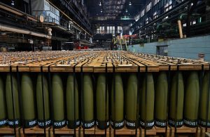 United States has increased production of 155 mm shells to 50,000 per month