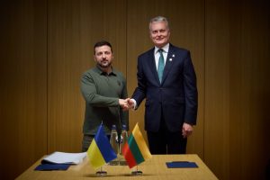 Ukraine Signs Security Agreements with Lithuania and Estonia