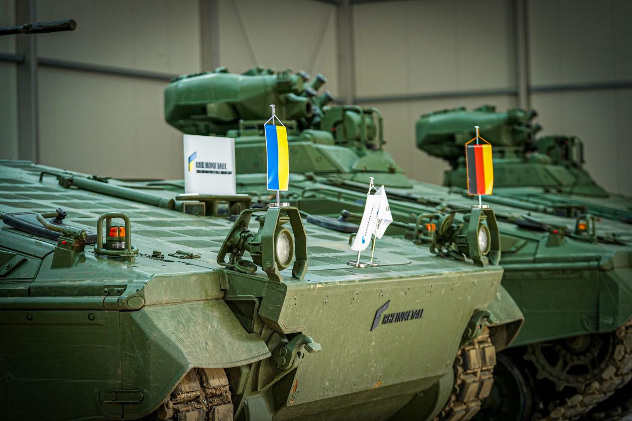 Rheinmetall’s first equipment repair and production shop opens in Ukraine