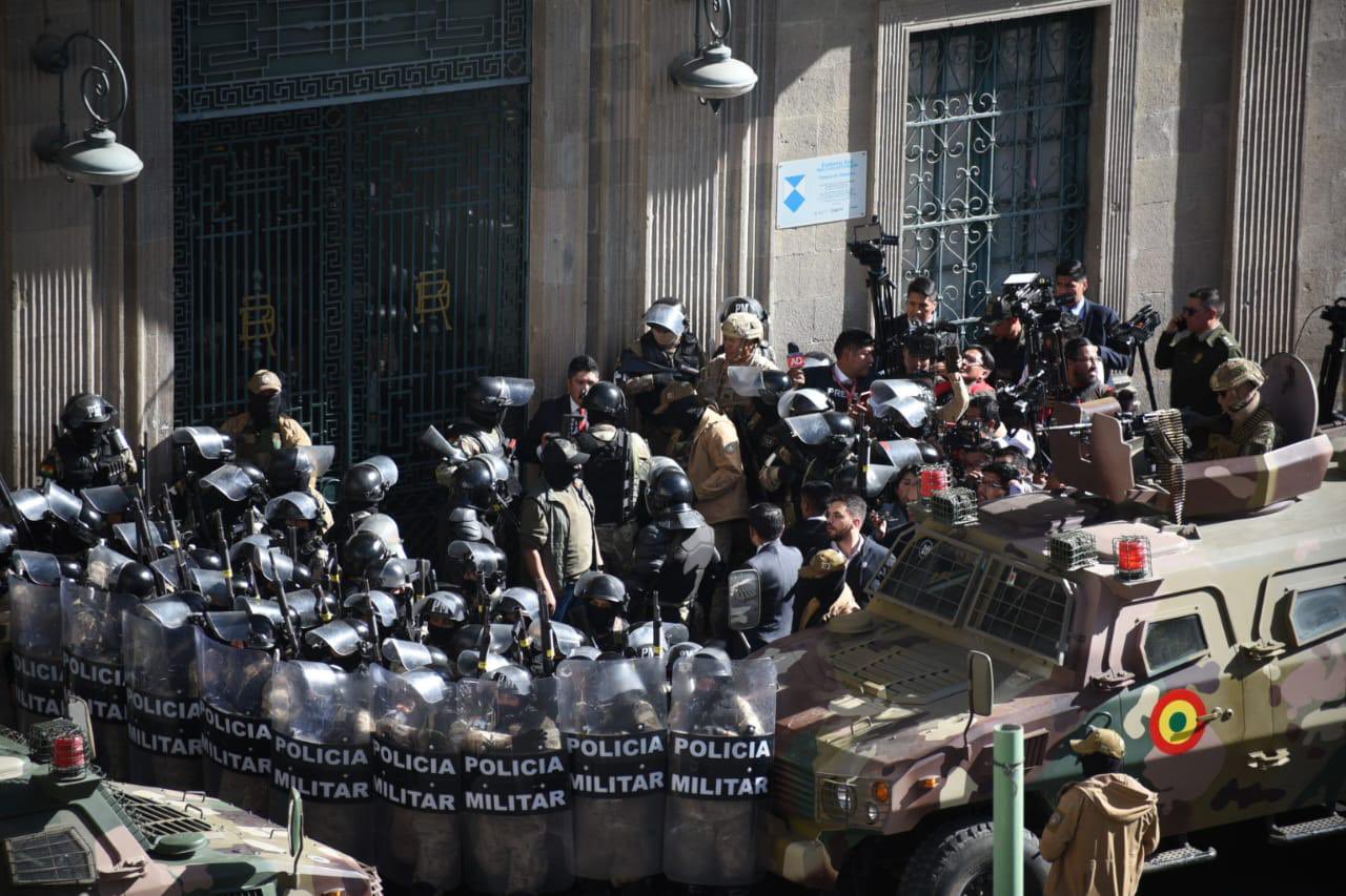 A coup attempt fails in Bolivia