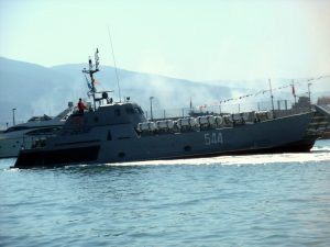 The Russian fleet is demonstrating the least activity in Novorossiysk