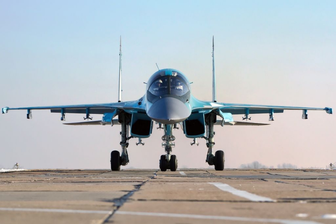 Su-34 fighter-bomber crashes in Russia