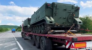 The Liut Brigade of the National Police of Ukraine received M113 APCs