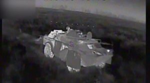 Ukrainian FPV Drones Destroys Russian BRDM-2