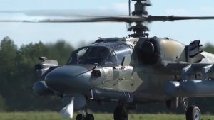 11 Russian military helicopters arrived in Belarus