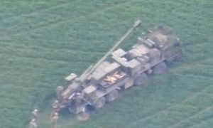 Latest Russian 2S43 Malva SPG Spotted on Battlefield for First Time