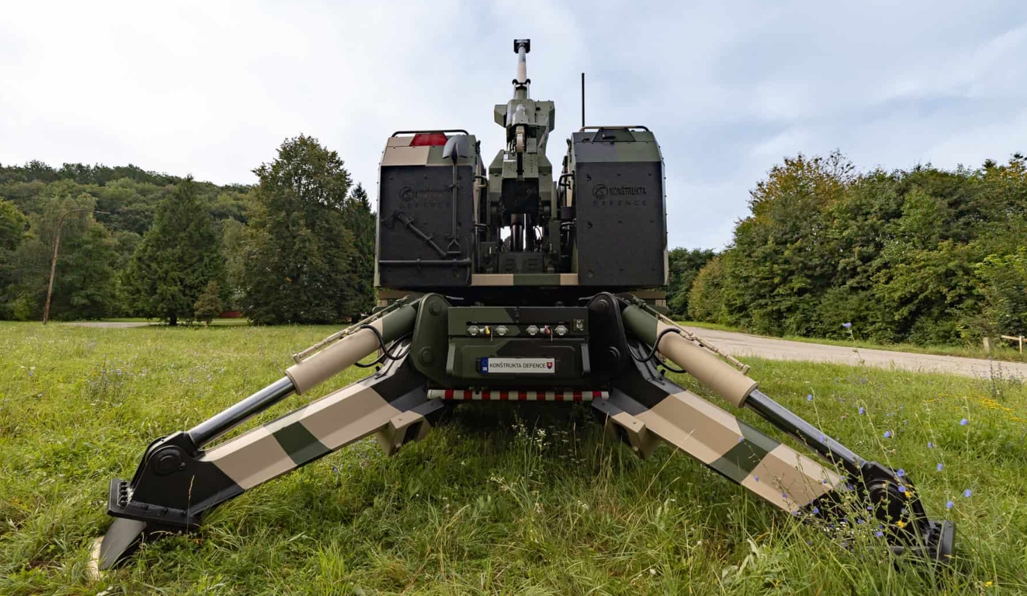 Bia self-propelled artillery system. Photo credits: KONŠTRUKTA Defense, a.s.