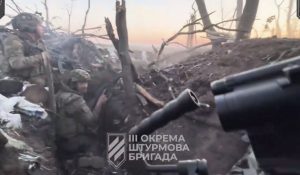 3rd Assault Brigade’s soldiers captured enemy positions in the Kharkiv region