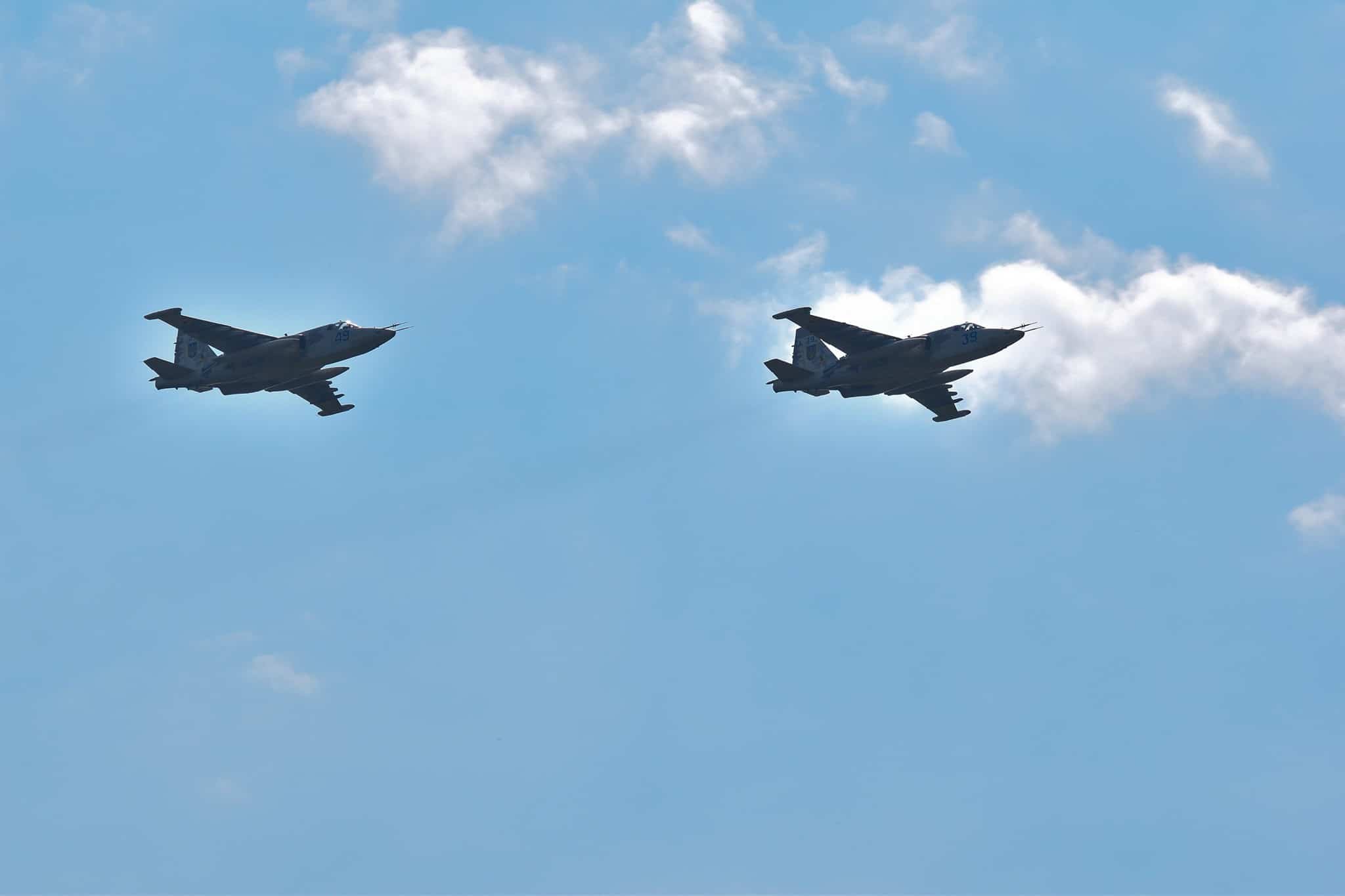 French Hammer bombs were adapted to Ukrainian Su-25s