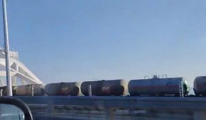 Russia starts transporting explosive cargo across the Crimean bridge after the destruction of railway ferries