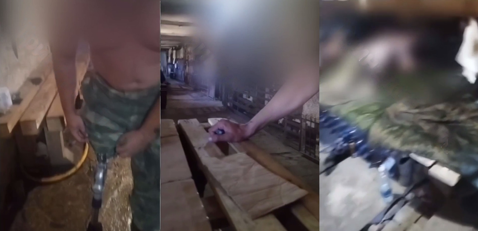 “Kept Like Cattle”: Russian Soldiers Shown in Deplorable Cellars