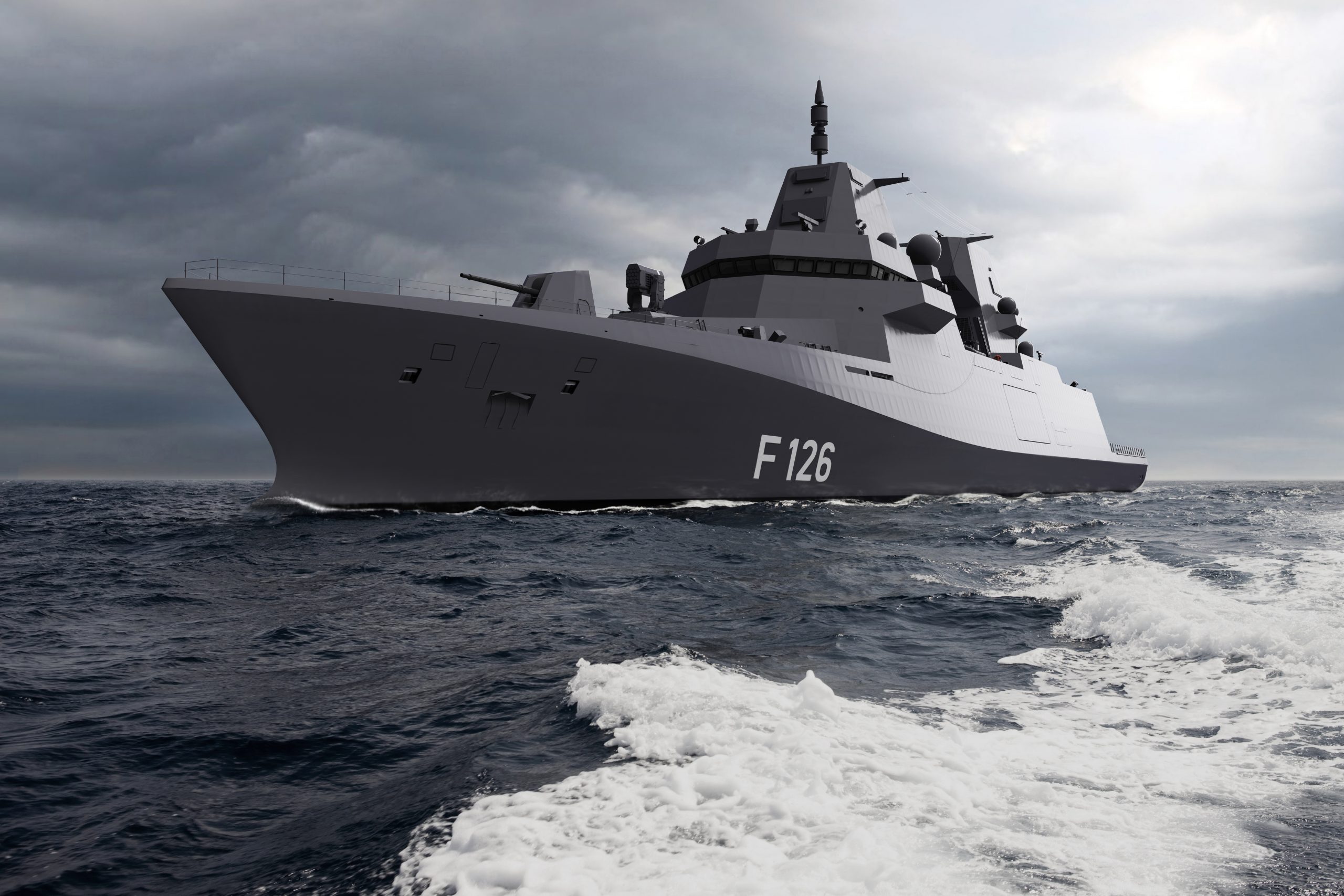 Germany ordered two additional project F126 frigates