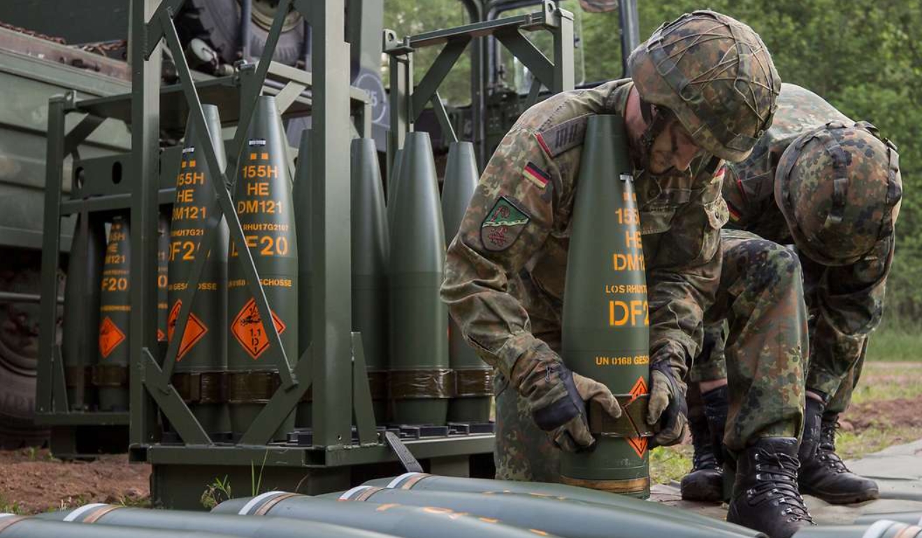 Germany Approves Additional 155mm Shells Purchase