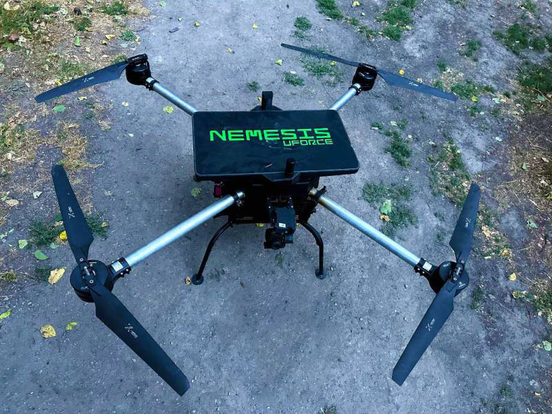Український важкий безпілотник Nemesis («Баба-Яга» у росіян). 2023 рік. Україна. Фото: telegram VOIN_DV