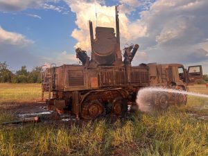 Ukrainian troops destroyed Pantsir-S1 SAM in the Donetsk region