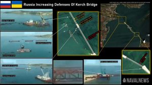 Russians Strengthening Kerch Bridge Defense