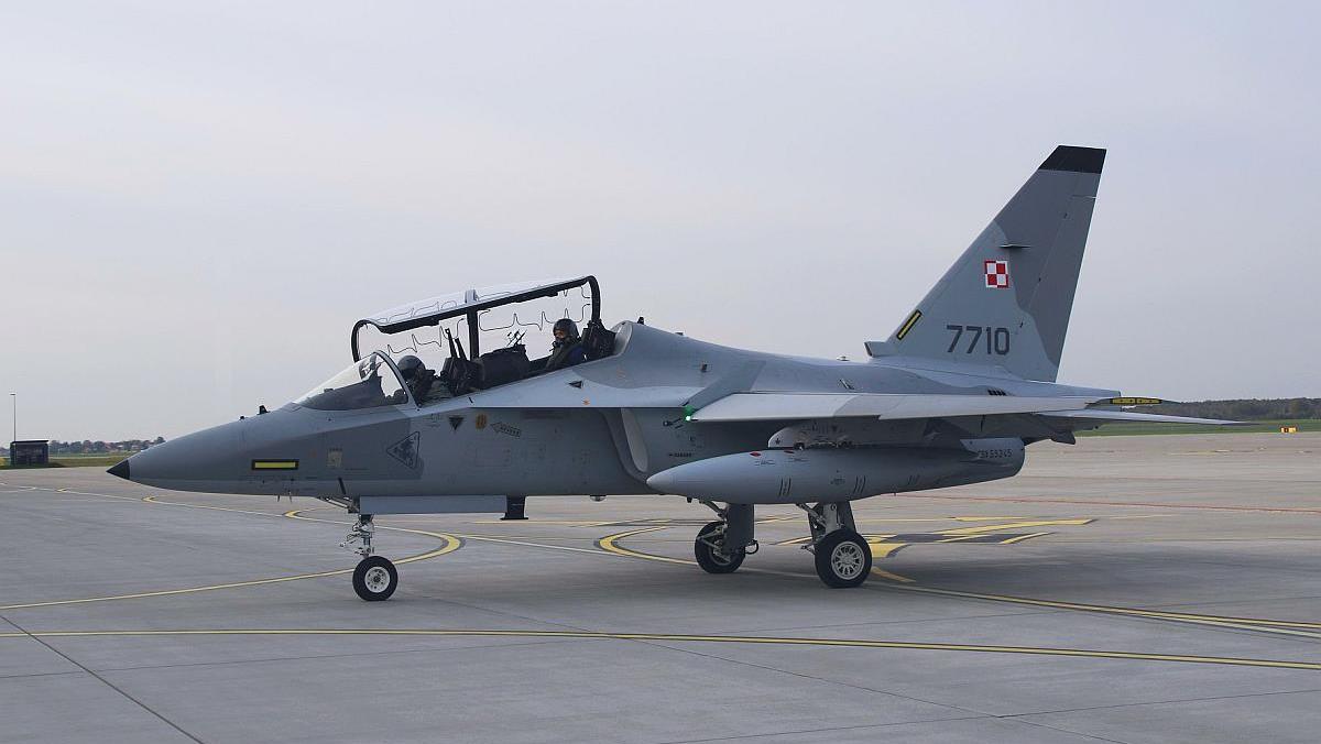 M-346 training aircraft crashes in Poland