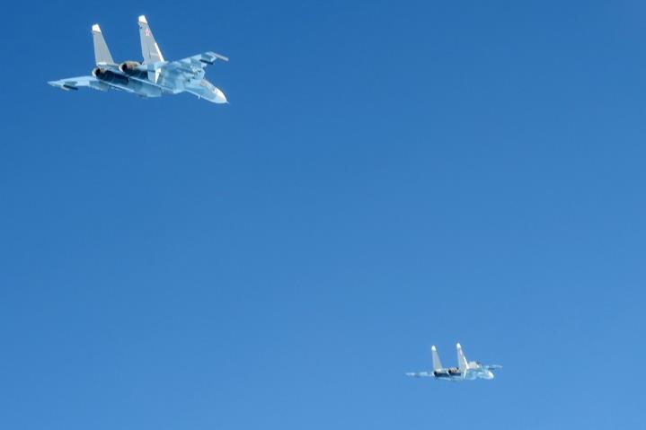 Swedish and Finnish Fighter Aircraft Escort Russian Jets Over Baltic Sea