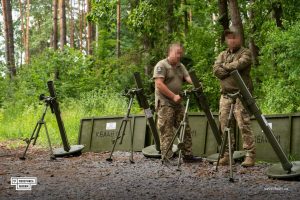 Four brigades of the Armed Forces of Ukraine received 82-mm mortars from the Come Back Alive Foundation