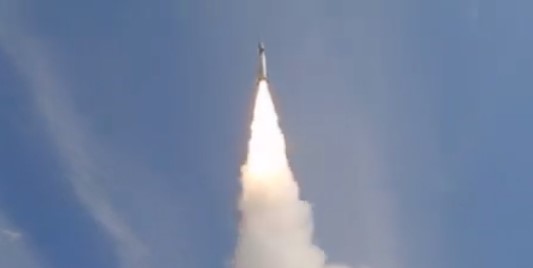 Japan tests a domestically developed ballistic missile