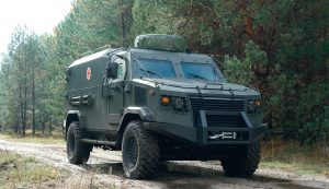 The Kozak-5MED armored medical vehicle was admitted to service in the Ukrainian Armed Forces