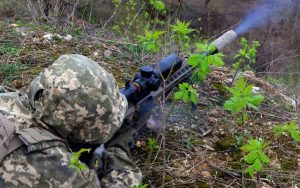 A sniper of the Prince Ostroh Brigade defeated the invader in a duel