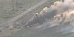 Ukrainian Paratroopers Destroy Russian Reinforced Tanks Near Mariinka