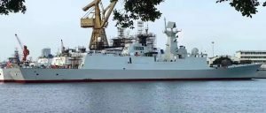 Китай спустив на воду головний фрегат модернізованого проєкту Type 054AG