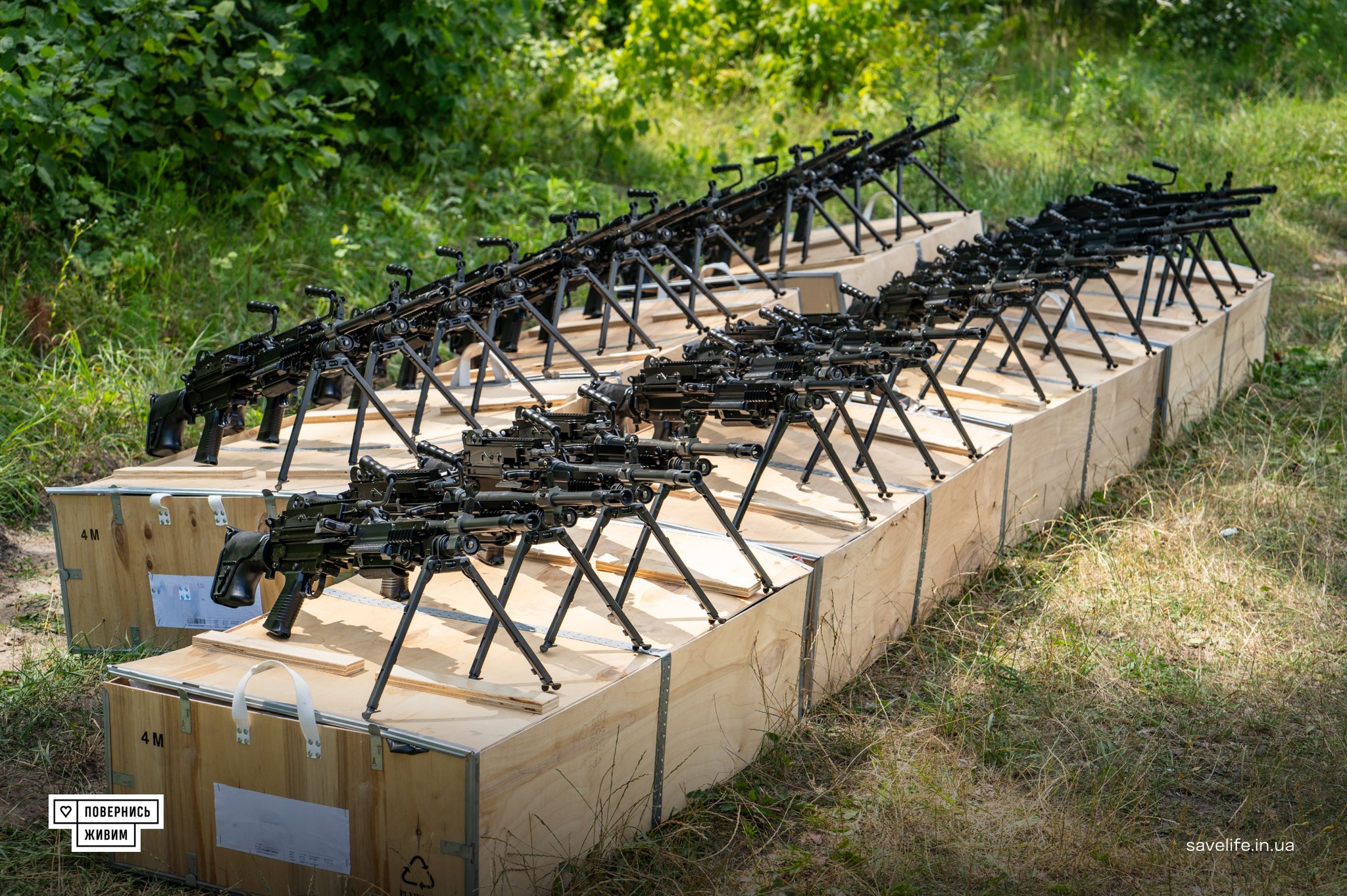 Come Back Alive Foundation delivered FN Minimi machine guns to the Territorial Defense Forces