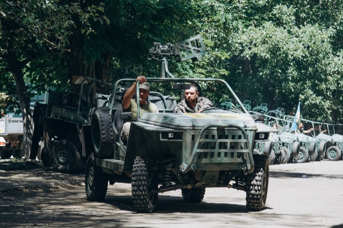 Ukrainian Army Receives 24 Domestically Made Buggy Vehicles