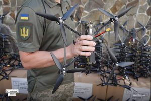 The first unit received interceptor drones from the Come Back Alive Foundation