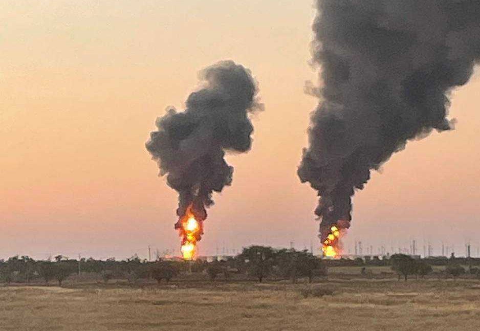 Oil depot on fire in the Rostov region: the fire area is increasing