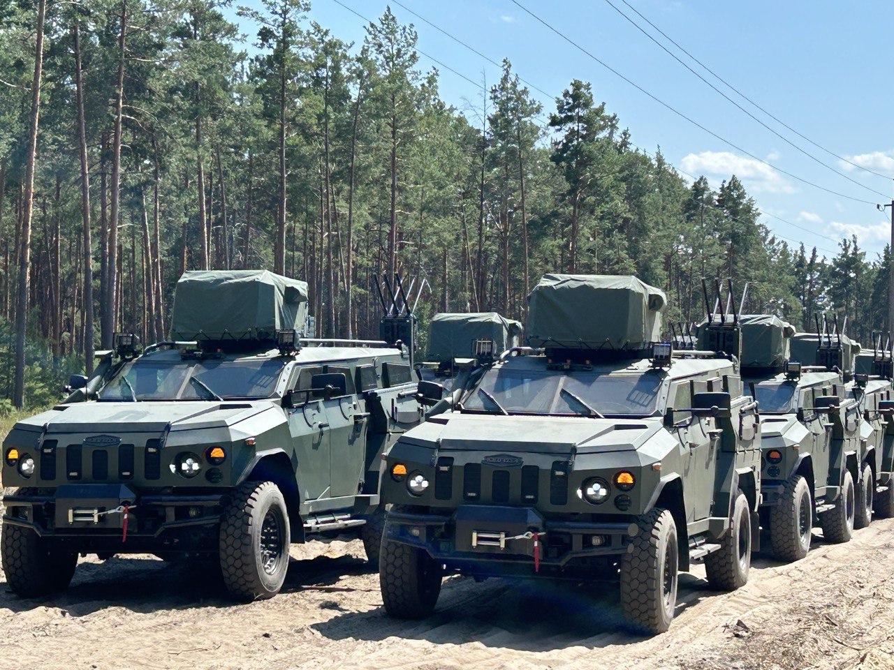 National Guard receives a batch of Novator-2 armored vehicles