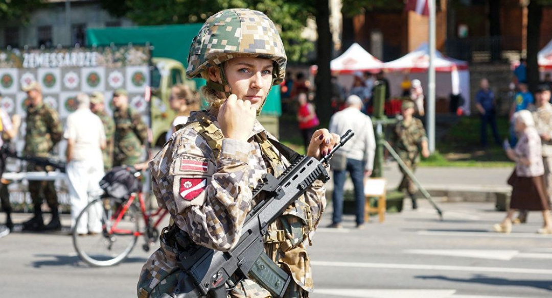 Latvian Defense Minister supports conscription of women