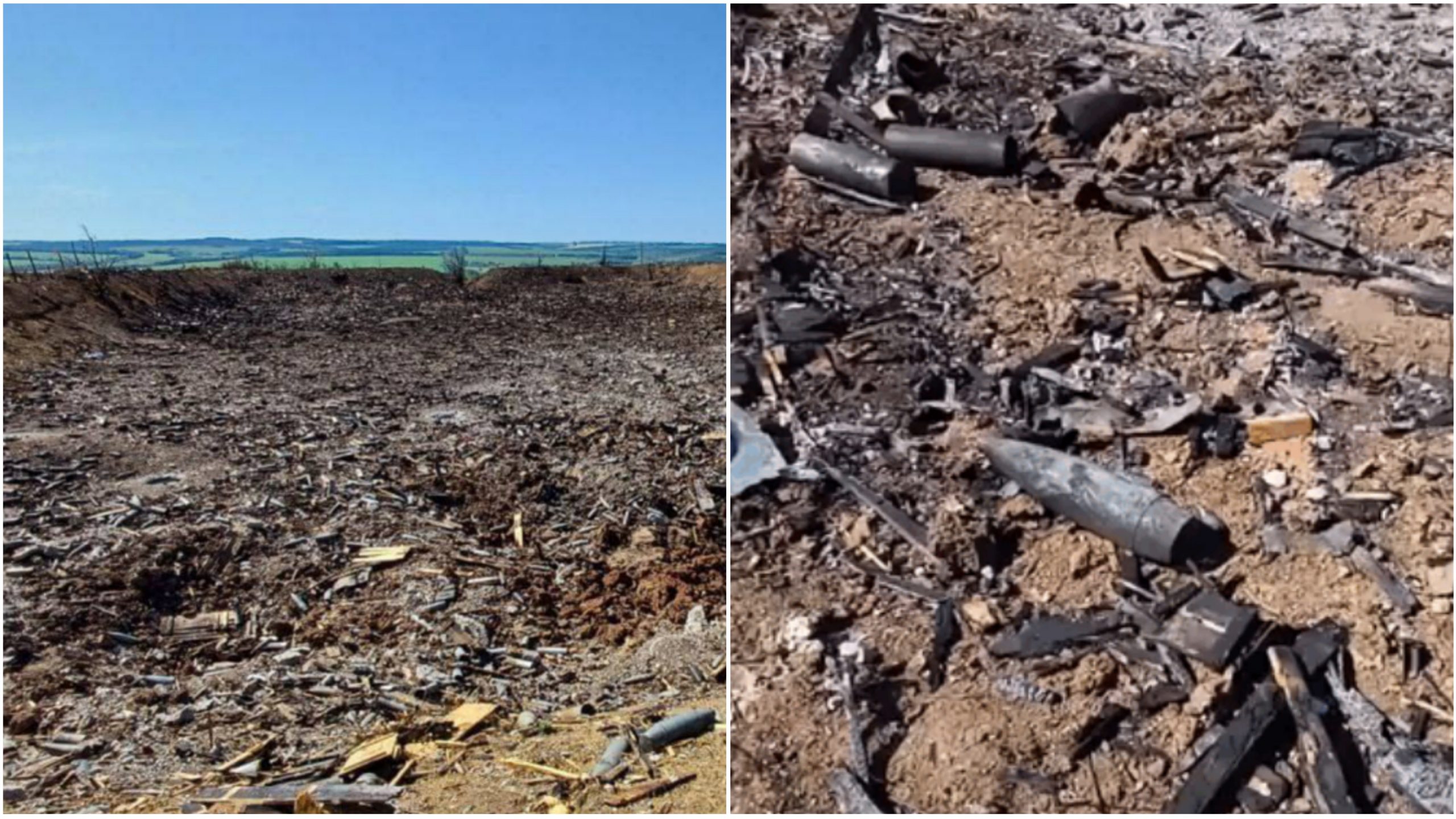 Ukrainian Defense Forces destroyed an enemy ammunition depot in Voronezh region in July (photo)