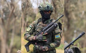 Rwanda Special Operations Forces received Polish GROT assault rifles