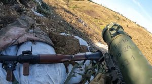 Ukrainian troops repelled a Russian assault near Ozarianivka