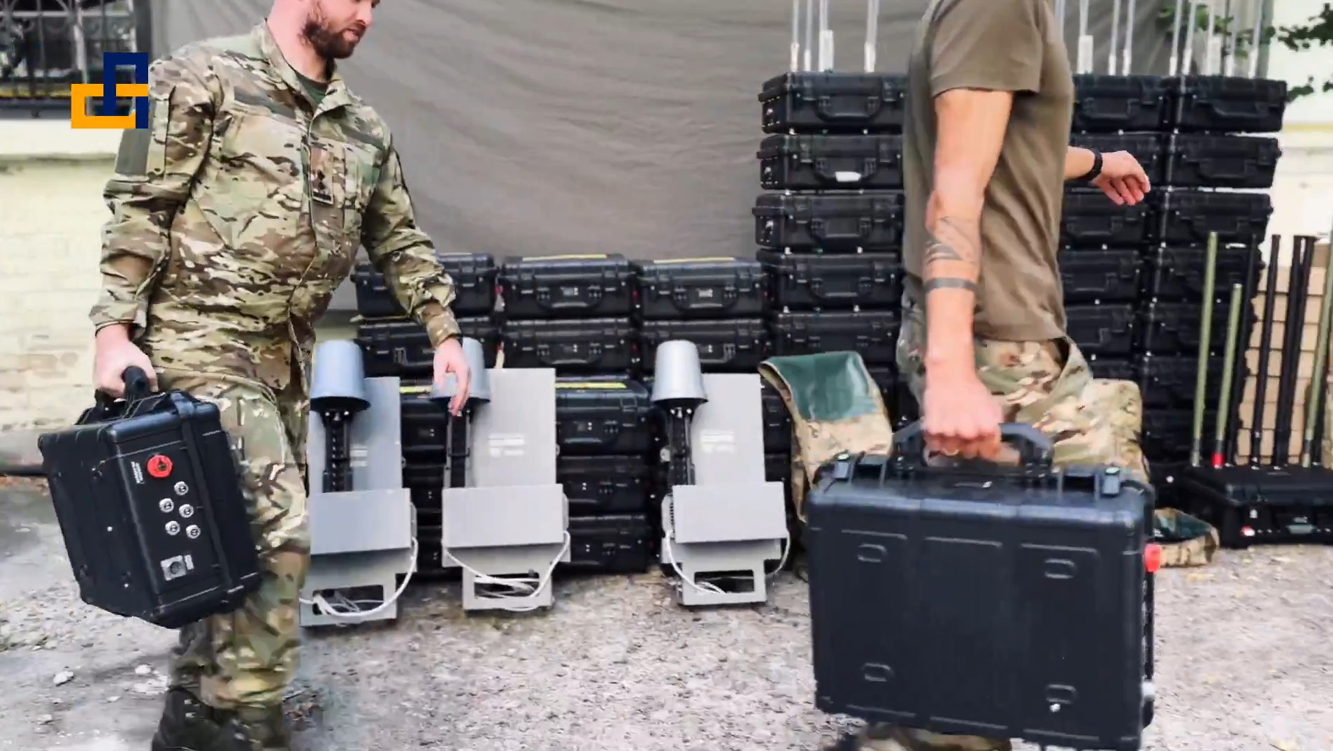 Prytula hands over 38 electronic warfare systems to AZOV Brigade