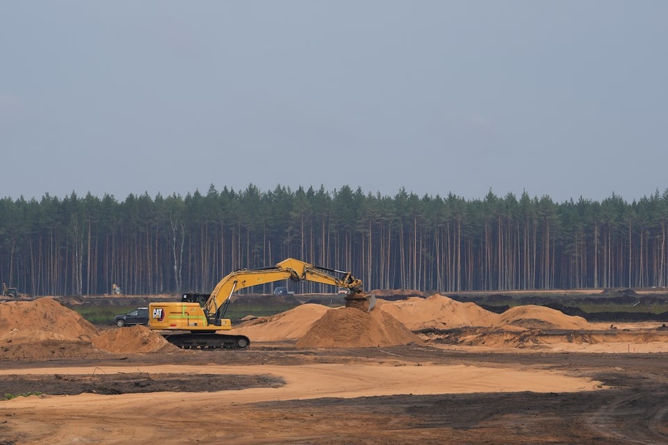 Lithuania begins construction of a base for German troops