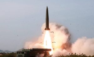 The Russians once again hit the Kyiv region with a North Korean ballistic missile