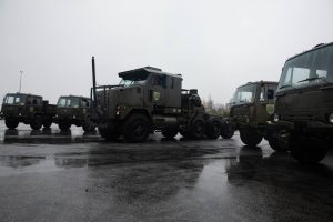 The Ministry of Defense has codified about 20 tractor-trailers