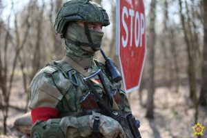 Belarusian Special Operations Forces continue to be deployed on the Belarusian-Ukrainian border