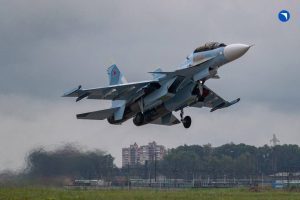 Russia produces a new batch of Su-30SM2 multi-role fighters