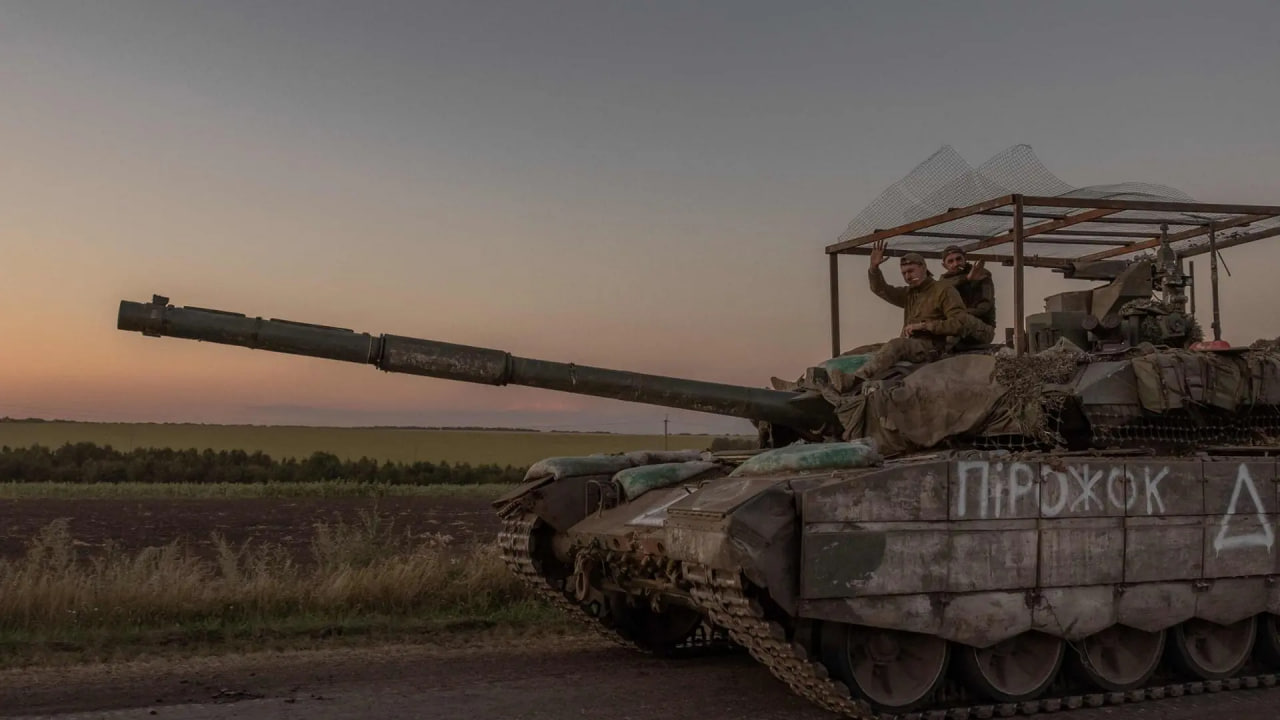 The 80th Air Assault Brigade captured a T-90M Proryv tank in the Kursk region