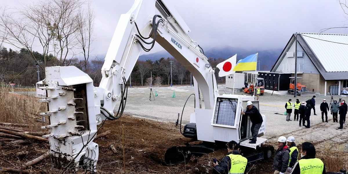 Six mine clearance vehicles arrived from Japan to Ukraine