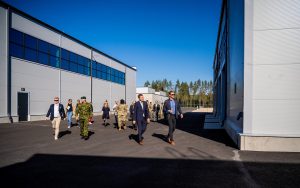 Estonia Opens Military Base Near Russian Border