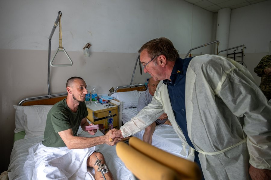 Germany Allocates €50M for Ukrainian Military Medical Treatment